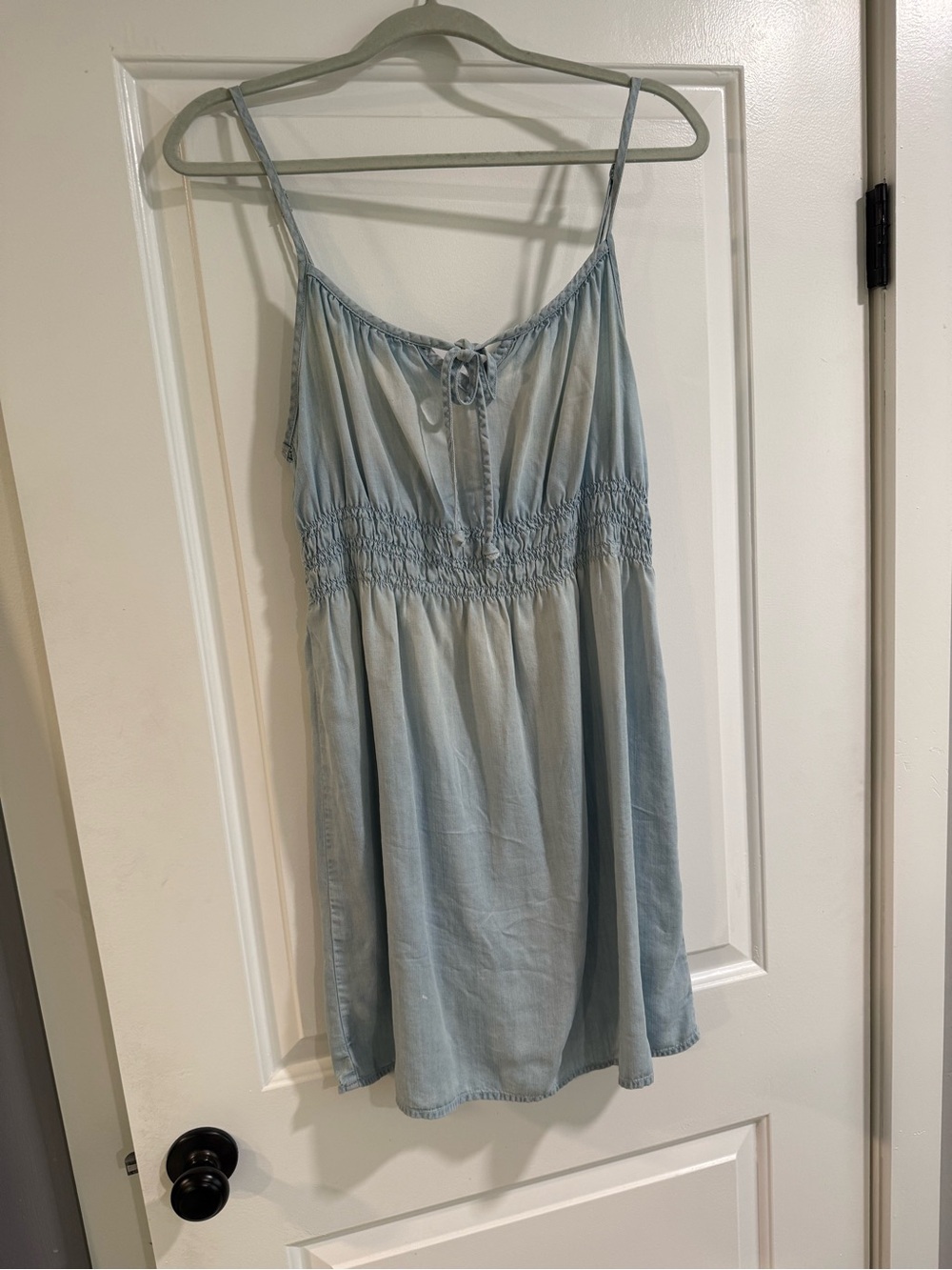 Bella Dahl Light Blue Denim Mini Dress